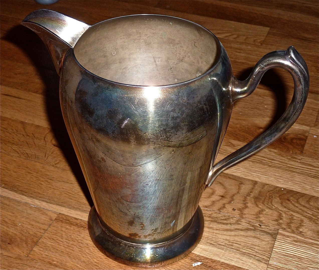 Academy Silver on Copper Pitcher eBay